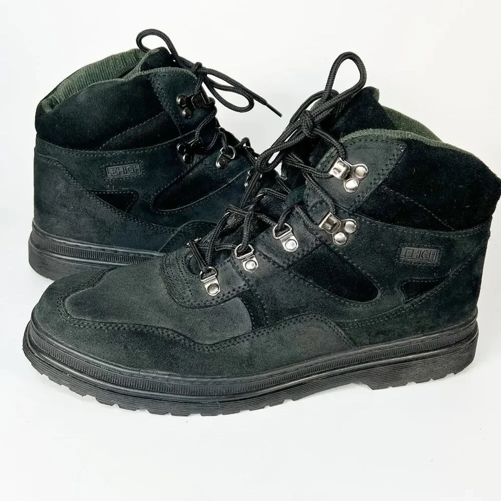 Lehigh Suede Leather Steel Toe Work Safety Work Boots Men 13